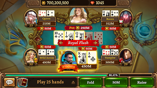 Texas Holdem Scatter Poker mod apk unlimited money and gems