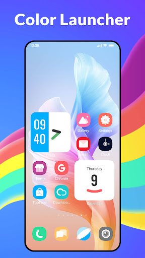 Color Launcher cool themes mod apk unlocked everything