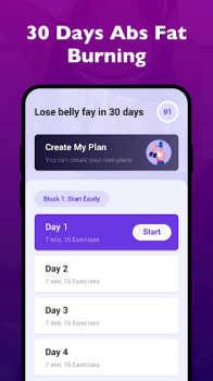 Lose belly fat in 30 days mod apk premium unlocked v1.1.2 screenshot 4