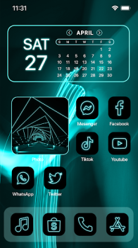 Wow Aurora Theme Icon Pack mod apk free download v202400125 screenshot 4