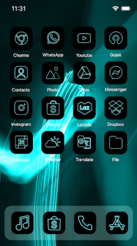 Wow Aurora Theme Icon Pack mod apk free download v202400125 screenshot 3