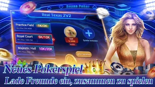 Texas Poker Deutsch Boyaa apk Download Latest versionͼƬ1