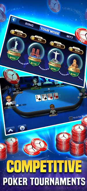 Poker All Day Texas Holdem Free Chips Apk DownloadͼƬ1