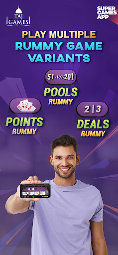 Taj Games Cash Rummy Fantasy mod apk unlimited moneyͼƬ1