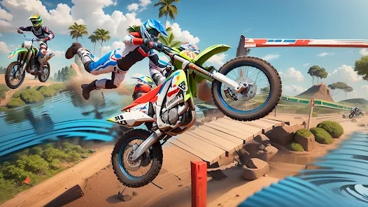 Motocross Bike Racing Game 3d mod apk Download Latest version