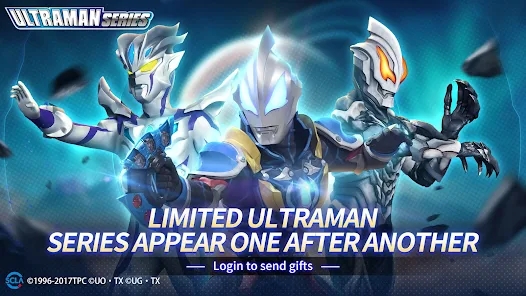 ultraman fighting heroes mod apk unlimited everything v1.0.3 screenshot 1