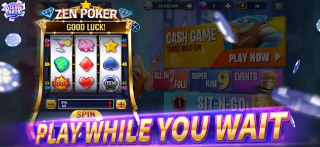 Zen Poker Texas Holdem Poker Mod Apk Unlimited Money v2.03.010 screenshot 1