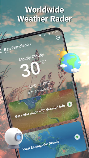 Weather Tracker Live forecast mod apk free downloadͼƬ1