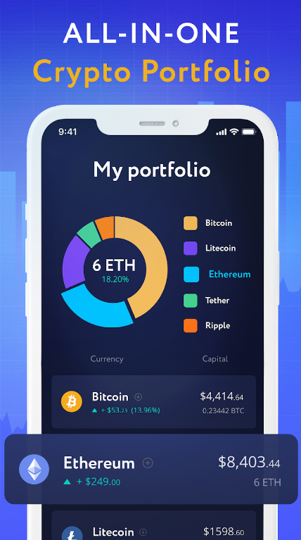 Crypto tracker by CoinTrack App Download for AndroidͼƬ1