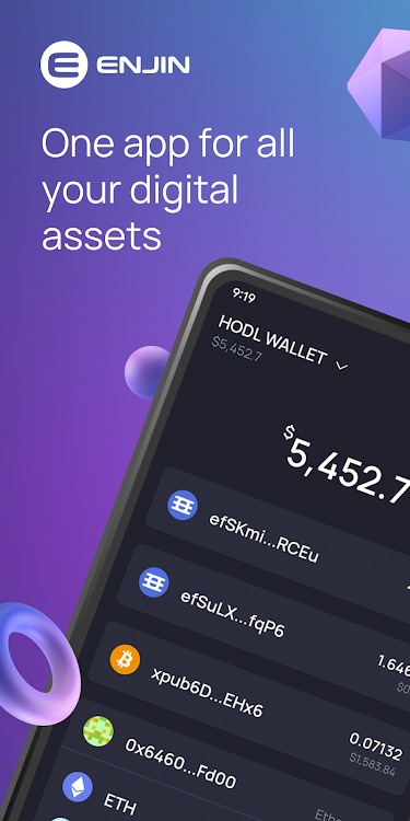 Enjin Crypto & NFT Wallet app download for AndroidͼƬ1