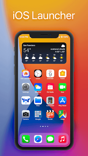 iOS Launcher iOS Themes mod apk unlocked everything