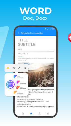 Office Word Reader Docx Viewer mod apk free download