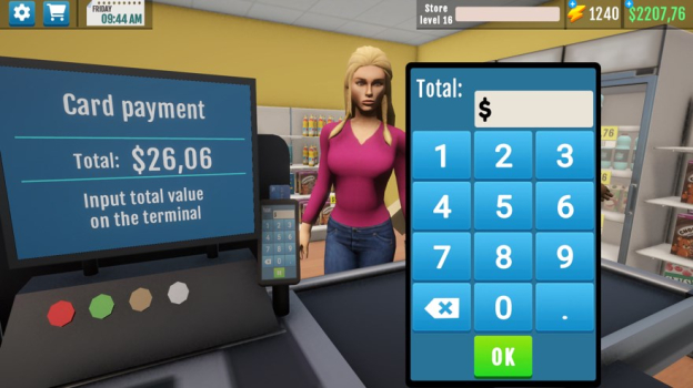 Supermarket Manager Simulator Mod Menu Apk Unlimited Money v1.0.15 screenshot 2