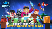 WeCraft Worlds Mod Apk Unlimited Money and Gems v1.0.6 screenshot 3