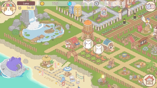 Cats & Soup Fluffy Town mod apk unlimited money and gems