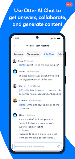 Otter Transcribe Voice Notes mod apk 3.48.0 premium unlocked
