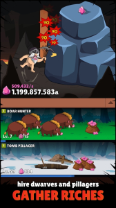 Hero Hero Clicker mod apk unlimited money and gems v0.99 screenshot 4