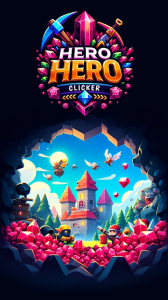 Hero Hero Clicker mod apk unlimited money and gems v0.99 screenshot 3