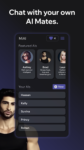 MiAI Create Your AI Friend mod apk premium unlocked