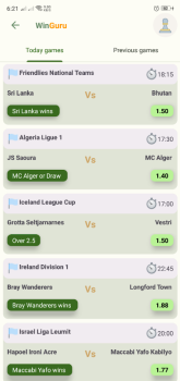 WinGuru Betting Tips Mod Apk Premium Unlocked Latest Version v9.3.5 screenshot 2