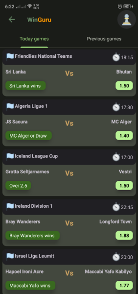 WinGuru Betting Tips Mod Apk Premium Unlocked Latest Version