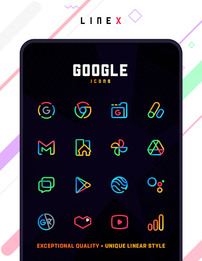 LineX Icon Pack Mod Apk 6.4 Premium Unlocked Free DownloadͼƬ1