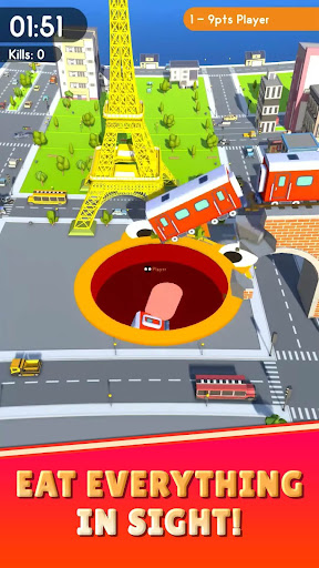 Hole.io mod apk 2.10.1 unlimited money and gems no ads