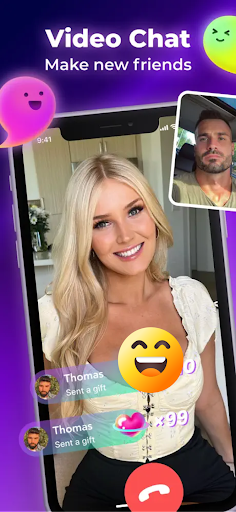 Chatrandom Sexy Video Call Mod Apk Premium Unlocked  1.6 screenshot 3