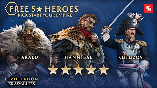 Civilization Eras & Allies 2K mod apk unlimited money and gems v1.42.6014 screenshot 1