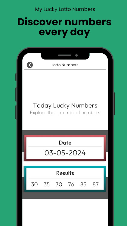 My Lucky Lotto Numbers app download for android