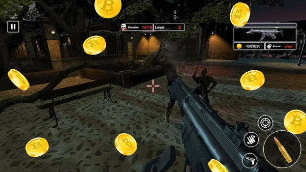 Dead Aim Crypto Rush mod apk unlimited money v1.0.1 screenshot 1