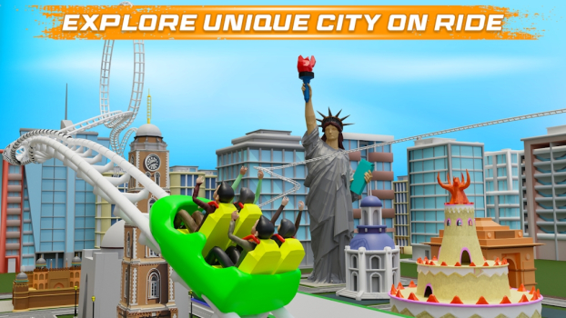 Crazy Rollercoaster Tycoon 3D mod apk unlimited money v1.0 screenshot 2