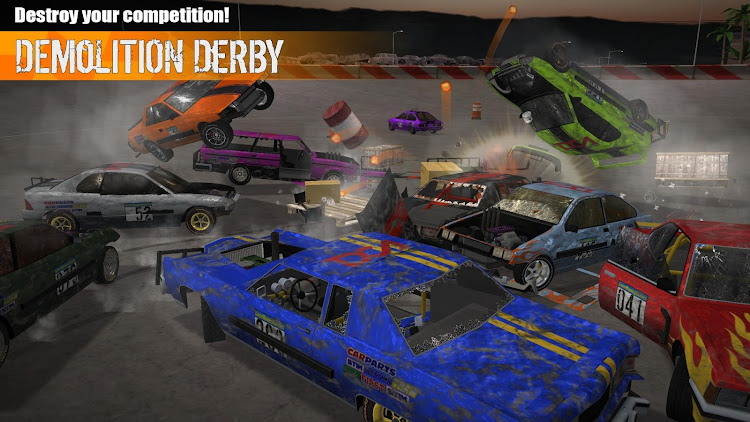 demolition derby 3 mod apk (unlimited money) Last version