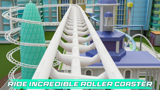 Crazy Rollercoaster Tycoon 3D mod apk unlimited money v1.0 screenshot 1