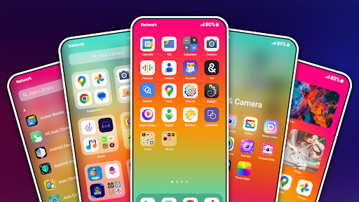 HiPhone Launcher MiniOS mod apk 9.4.2 no ads premium unlocked v9.4.2 screenshot 1