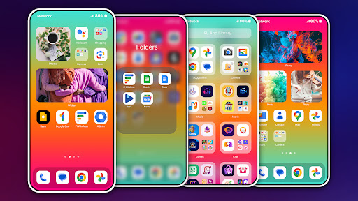 HiPhone Launcher MiniOS mod apk 9.4.2 no ads premium unlocked v9.4.2 screenshot 4