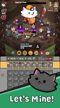 Cat Mine Galaxy Adventure Mod Apk 1.3.8 Unlimited Everything v1.3.8 screenshot 3