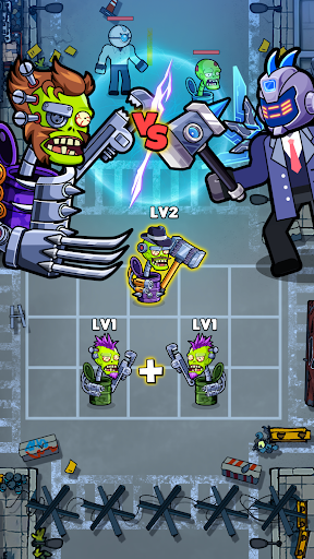 Merge Zombie Cybermen War Mod Apk Unlimited Money