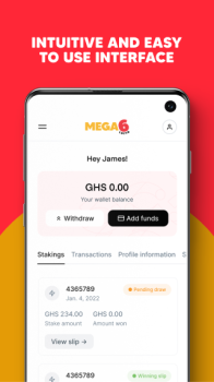 Mega6 Lotto app download apk latest version v1.1.7 screenshot 1