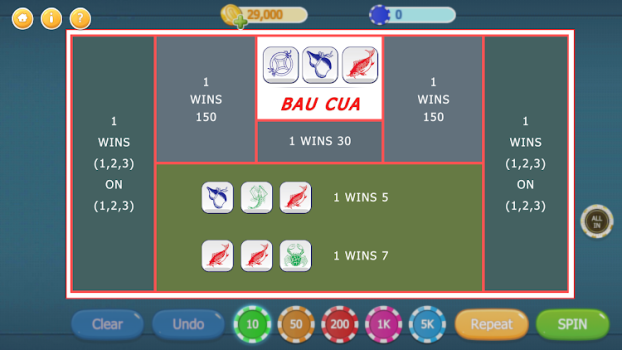Bau Cua King Dice Game mod apk unlimited money v1.0.2 screenshot 3