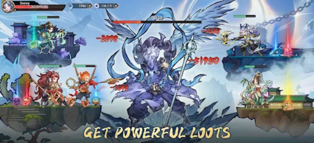 Myth Verse Mod Apk Unlimited Money and Gems v1.0.11 screenshot 1