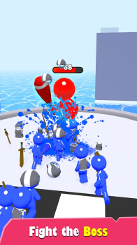 crowd rush 3d mod apk unlimited money an1 v1.6 screenshot 2