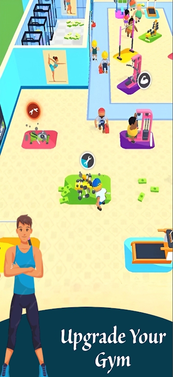 Gym Idle mod apk unlimited money and gemsͼƬ1