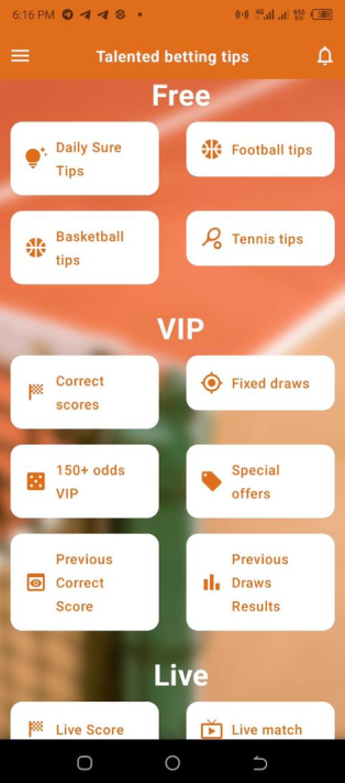 Talented betting tips Mod Apk Premium UnlockedͼƬ1