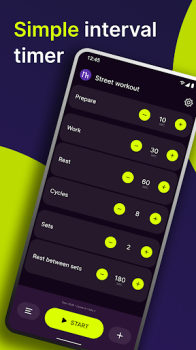 Interval Timer Tabata HIIT mod apk premium unlocked v1.0.1 screenshot 3