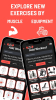 Gym and home workout tracker mod apk premium unlocked v2.4.2 screenshot 2