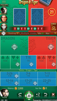 Dragon & Tiger Mod Apk Unlimited Money v1.0 screenshot 2