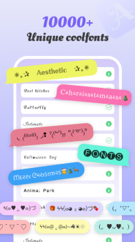 Fonts AI Keyboard Trend&Fancy Mod Apk Premium Unlocked v1.0.2 screenshot 2