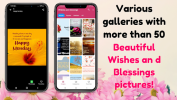Daily Wishes and Blessings Gif mod apk latest version v6.1.0 screenshot 2