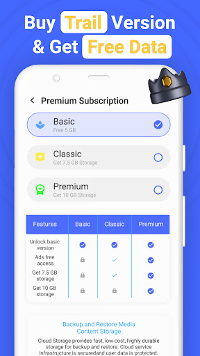 Cloud Storage Data Backup mod apk premium unlocked latest versionͼƬ1